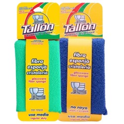 Fibra esponja para cristalería Tallón